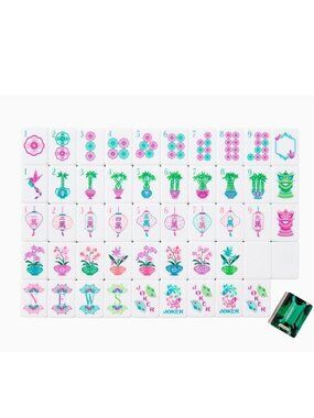 NEW UNOPENED OH MY MAHJONG EMERALD TILE SET in perfect condition
